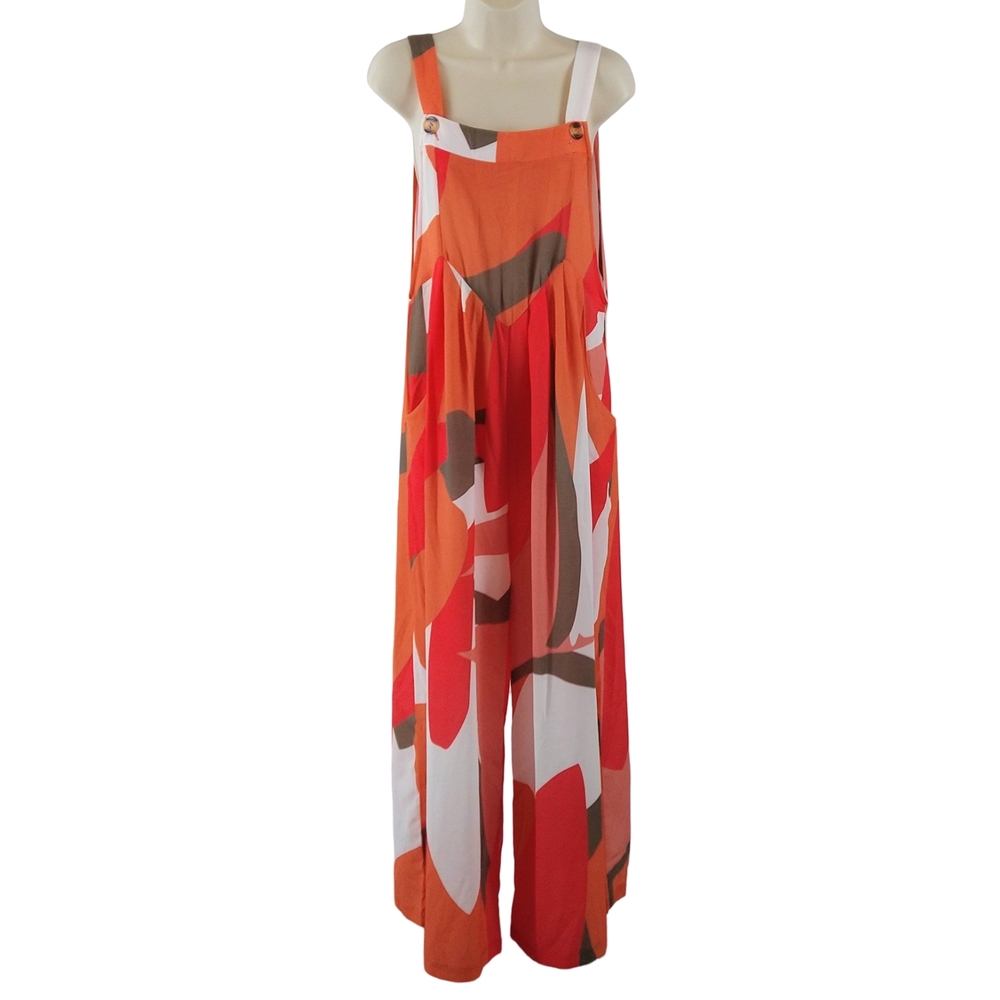Chicme Vibrant Relaxed Fit Jumpsuit
